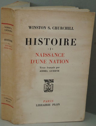 Histoire (des Peuples de Langue Anglaise) being the French translation of A History of the English-speaking Peoples Vol I only