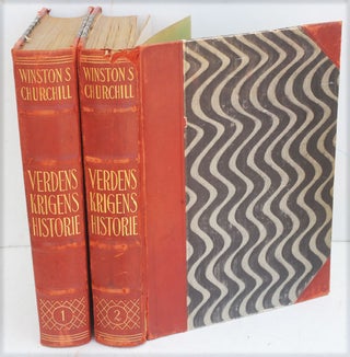 Item #5791 Verdenskrigen Historie, 2 vols (The Great War in Norwegian). Winston S. Churchill