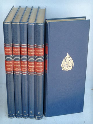 Item #5800 Den Anden Verdenskrig ( Second World War in Danish, 6 volumes). Winston S. Churchill