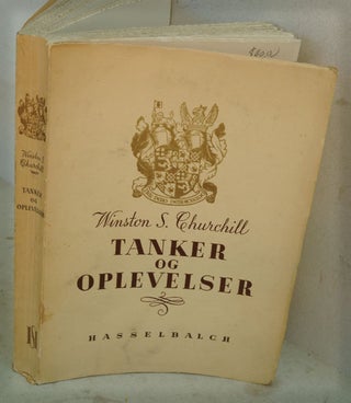 Item #5861 Tanker og Oplevelser ( Danish translatioin of Thoughts and Adventures. Churchill...