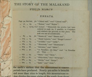 The Story of the Malakand Field Force, Colonial edition on thick paper