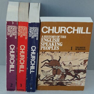 Item #6443 A History of the English-Speaking Peoples, 4 vols paperback. Winston S. Churchill