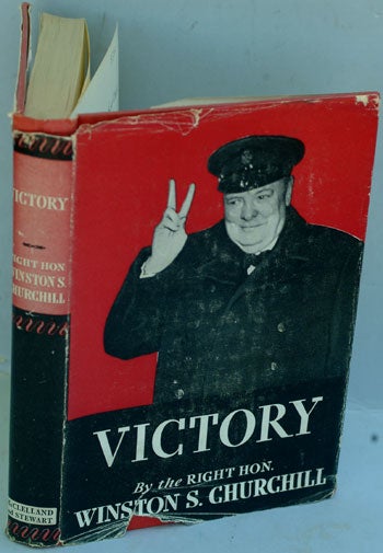 Item #6998 Victory. Winston S. Churchill.