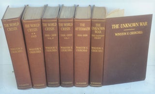 Item #7088 The World Crisis, full set of six. Winston S. Churchill