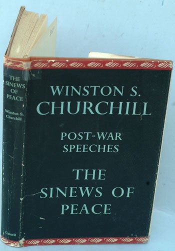 Item #8283 The Sinews of Peace. Winston S. Churchill.