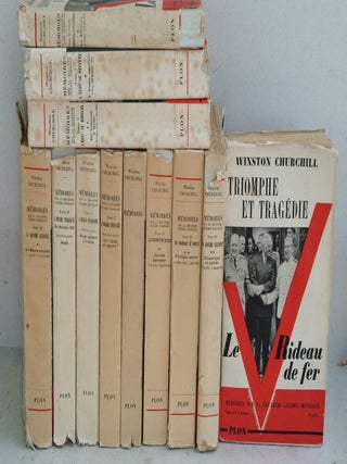 Item #8824 La Deuxieme Guerre Mondiale (French translation of Second World War). Winston S....