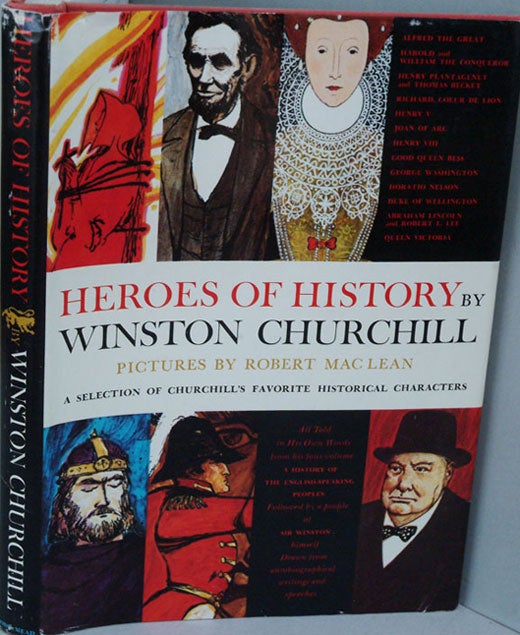 Item #9334 Heroes of History. Winston S. Churchill.