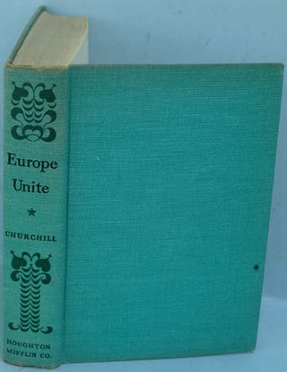 Item #9343 Europe Unite. Winston S. Churchill