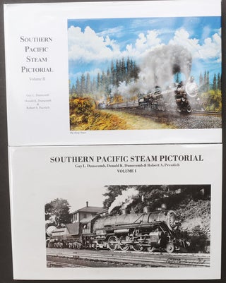 Item #F10305 Southern Pacific Steam Pictorial volume I snd II: 1000 series to 2800 series, and...