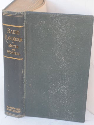 Item #F11004 The Radio Handbook : Including Television and Sound Motion Pictures. James A. Moyer,...