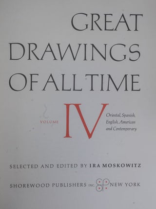 Great Drawings Of All Time Vols. I - IV