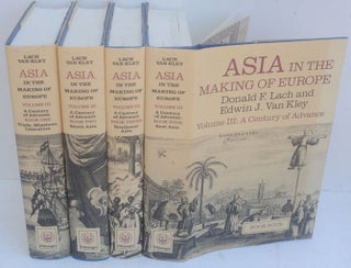 Item #F11352 Asia in the Making of Europe, Volume III: A Century of Advance. Books 1-4. Donald F....