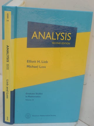 Item #F11365 Analysis (Graduate Studies in Mathematics). Elliott H. Lieb, Michael Loss