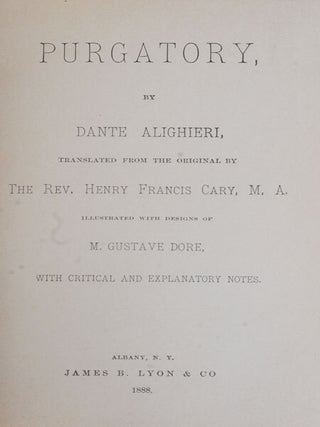 (The vision of Danta) Purgatory (Illustrated by Gustave Dore)
