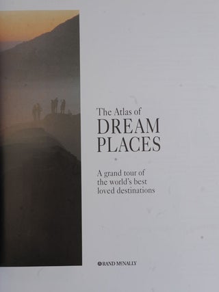 CUNARD WORLD CLUB, The Atlas of Dream Places, a Special Leather bound copy for Cunard World Club members on Queen Elizabeth ll cruise in 1997