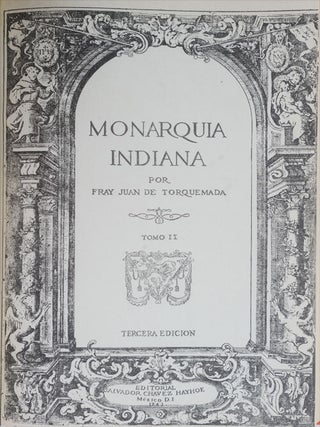 Monarquía indiana (3 vols)
