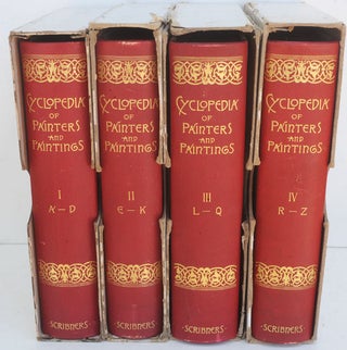 Item #F5487 Cyclopedia of Painters and Paintings (4 vols). John Denison Champlin, Charles C. Parker