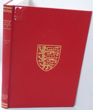 Item #F7424 A History of the County of Middlesex: Volume X: Hackney Parish (Victoria County...