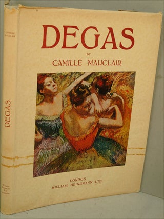 Item #F8335 Degas. Camille Mauclair