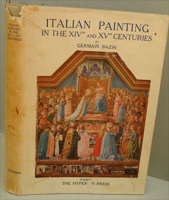 Item #F8390 Italian Painting In The XIVth and XVth Centuries. Germain Bazin.
