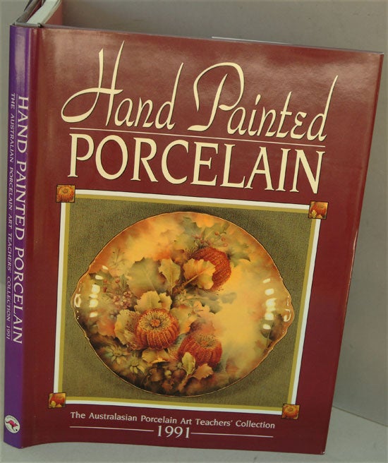Item #F8484 Hand Painted Porcelain the Australasian Porcelain Art Teachers Collection 1991. Tricia Bradford.