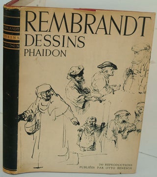 Item #F8818 Rembrandt: Choix De Dessins. Otto Benesch