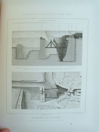 Topographie Historique Du Vieux Paris. Region Du Louvre et Des Tuileries Tome I et II